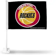 Rico Industries NBA Basketball Denver Nuggets 2023 NBA Champions Double Sided Car Flag - 16" x 19" - Strong Pole That Hooks onto Car/Truck/Automobile