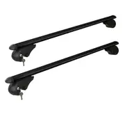 Universal Car Roof Rack Cross Bars Aluminium Carrier Silver - 1080mm