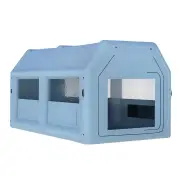 Inflatable Spray Booth 4X3M Car Paint Tent Filter System Blower