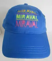 Miraval Hat Tuscon Arizona Resort & Spa Medium aprox 7 3/8" adjustable Cap Blue
