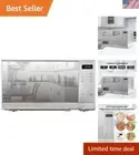 Microwave Oven with Door Lock for Small Compact Space Cu.ft Digital Touchscre...