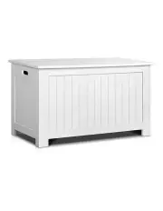 Keezi Kids Toy Box Storage Chest Cabinet Children Organiser White Container
