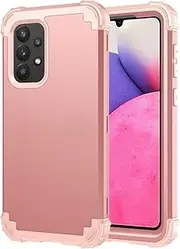 Compatible with Samsung Galaxy A73 5G, Slim Fit Full Body Shockproof Tough Dual Layer Bumper Hybrid Case for Samsung Galaxy A73 5G