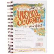 Strathmore Visual Journal Bristol Smooth 5.5"X8"-28 Sheets