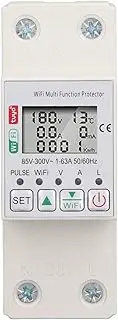 WiFi Smart Power Meter Switch Multi Function Protector with Metering for Tuya Energy Circuit Breaker
