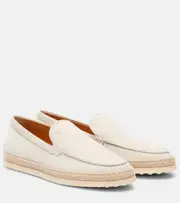 [Tod's] Tod's Suede loafers AU 9.5 white