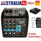 4 Channels Audio Sound Mixing Console System Interface Music Recording Equipment