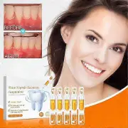 Gum Repair Treatment Ampoules, Dental Pain Relief Gum Regrowth Essence, Natural Gum Restore Ampoule Teeth Whiteners Mouthwash 7pcs x 1.5ml