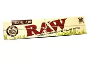 RAW Rolling Papers - Organic Hemp Kingsize Slim 32 Leaves