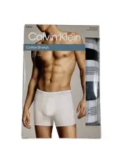 NWT Calvin Klein. 3 Pack. Variety Waist Boxer Briefs. Grey. MRSP. $42.50
