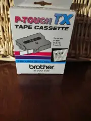 P-touch TX Tape Cassette Brother 0.94 In X 49.2ft.