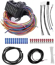 14 Circuit Universal Wiring Harness Circuit Wiring Harness Wiring Harness Car 12V Wiring Harness Kit Durable