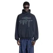 [BALENCIAGA] BALENCIAGA MAN BLACK SWEATSHIRTS Black
