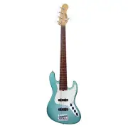 Sadowsky MetroExpress 21-Fret Vintage JJ 5-String Bass, Sage Green Metallic HP