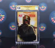 Star Wars The Mandalorian #1 TCM Hans Variant Signed By Stephanie Hans CGC 9.8