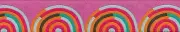 7/8" Hypnotizer Tula Pink Chipper Ribbon Renaissance Ribbons Woven Jacquard BTY