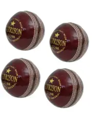 Garrison Hard ball 4 Piece Ball X 156g Senior Cricket Ball Weight 5.5oz Pack of4
