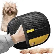 Furmingle Double-Sided Cat Grooming Gloves - Celery Pets Double Sided Grooming Glove for Pet Hair Removal, Effortless Fur Cleanup (1 Pcs)