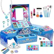 Girls Make Up Kids Toys | Cosmetic Princess Make Up Set,Washable Childrens Make Up Set Girls Toys for Girls Teenage Kids Friends Family