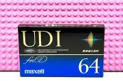 MAXELL UD I 64 1992 JAPAN TYPE I BLANK CASSETTE TAPE (1) (SEALED)