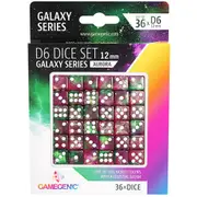Gamegenic Galaxy Series - Aurora - D6 Dice Set 12 mm (36 pcs)
