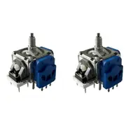 2pcs Hall Sensor Effect Joystick for Elite Series 2 Elite 2 Controllers Left/Right 3D Analog Thumb As Shown