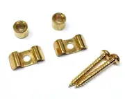 (2 PACK) Gold Vintage Style Guitar String Guide Kit for Strat/Tele® SGWV-G