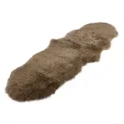 Naturally Sheepskins 100% Genuine Long Wool Sheepskin Rug – Double