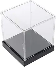 Acrylic Display Case for Small Figures Brick, Toys Model Display Box, Perspex Dustproof Showcase 10 Pieces 10 Pieces 10cm