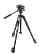 Manfrotto MK190X3-2W 3 Section Tripod Kit with Fluid Head