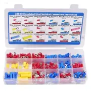 300PCS Cold Pressed Terminal Block for Easy and Secure Fork Spade Connections
