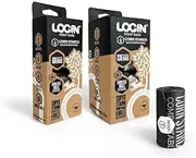 Login Compostable Dog Poop Bags - Sustainable Alternative to Plastic Pickup Bags - Biodegradable Poo Bag - Watertight Seal - 100% Recyclable Packaging (Compostable, 4 Rolls)