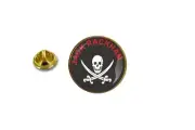 pins pin's badge metal lapel hat button jack rackham pirate skull