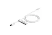 Mophie Premium - 60W USB-C Cable - 1m - White PD Fast Charging - Up to 60W -