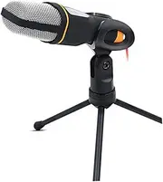 Yardwe Professional Podcast Microphone -666 Condenser Noise Isolating Clip for Laptop Pc