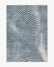 150' x 215' | Machine Washable Runner Rug | Kid & Pet Friendly | Indoor Rug | Wesley Blue Flatwoven Rug | Ruggable