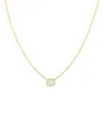 Roberto Coin 18K Yellow Gold Tiny Treasure Diamond Pendant Necklace, 18