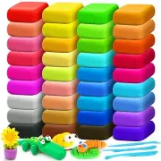 Air Dry Clay 36 Colors, Modeling Clay for Kids, Gift for Kids Boys Girls