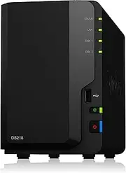 Synology 2 Bay NAS DiskStation DS218 (Diskless)