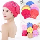 Wrap Hat Quickly Dry Hair Hat Quick Drying Hair Towel Cap Bowknot Wrap