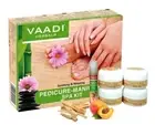 Vaadi Herbals Refreshing Pedicure Manicure Spa Kit, Cream and Oil Set