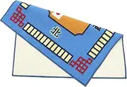 Sosoport 1Pc Mahjong Table Cover Mat Thickened Noise Reduction Game Mat with Non Slip Base for Card Games Dominoes and Mahjong Design