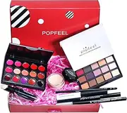 FantasyDay All in One Makeup Kit,Christmas Makeup Kit,Full Starter Cosmetics Set with Eyeshadow Lipstick Palette Mascara Eyebrow Pencil Eyeliner Concealer,Gift Set for Women, Girls & Teens