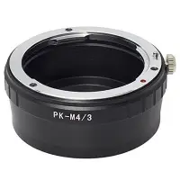 在飛比找Yahoo奇摩拍賣-7-11運費0元優惠優惠-精準 PENTAX PK K鏡頭轉Micro M43 M4/