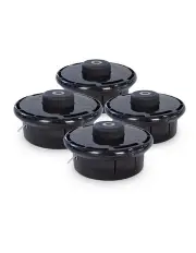 [Dynamic Power] Whipper Snipper Brush Cutter Garden String Bump Head 4 Set in Black