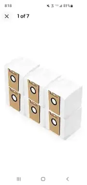 Neabot 6 Pcs Dust Bag Replenishment Kit for Neabot NoMo Q11 *US SELLER*