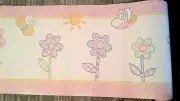 Lambs & Ivy Magic Garden Wall Border Pre-Pasted 5 Yd Roll