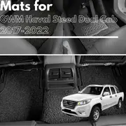 for GWM Haval Steed Dual Cab (Wingle 6)2017-2022, Premium Car Floor Mats