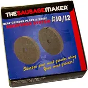 The Sausage Maker Meat Grinder Knife and Plate Sharpening System (Coarse Grind, 10/12)