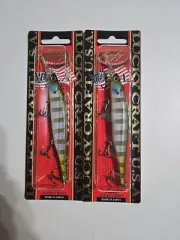(2) Luckycraft Lightning Pointer 110 DD SP- Natural Bream